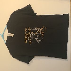 Against Me! band tee
